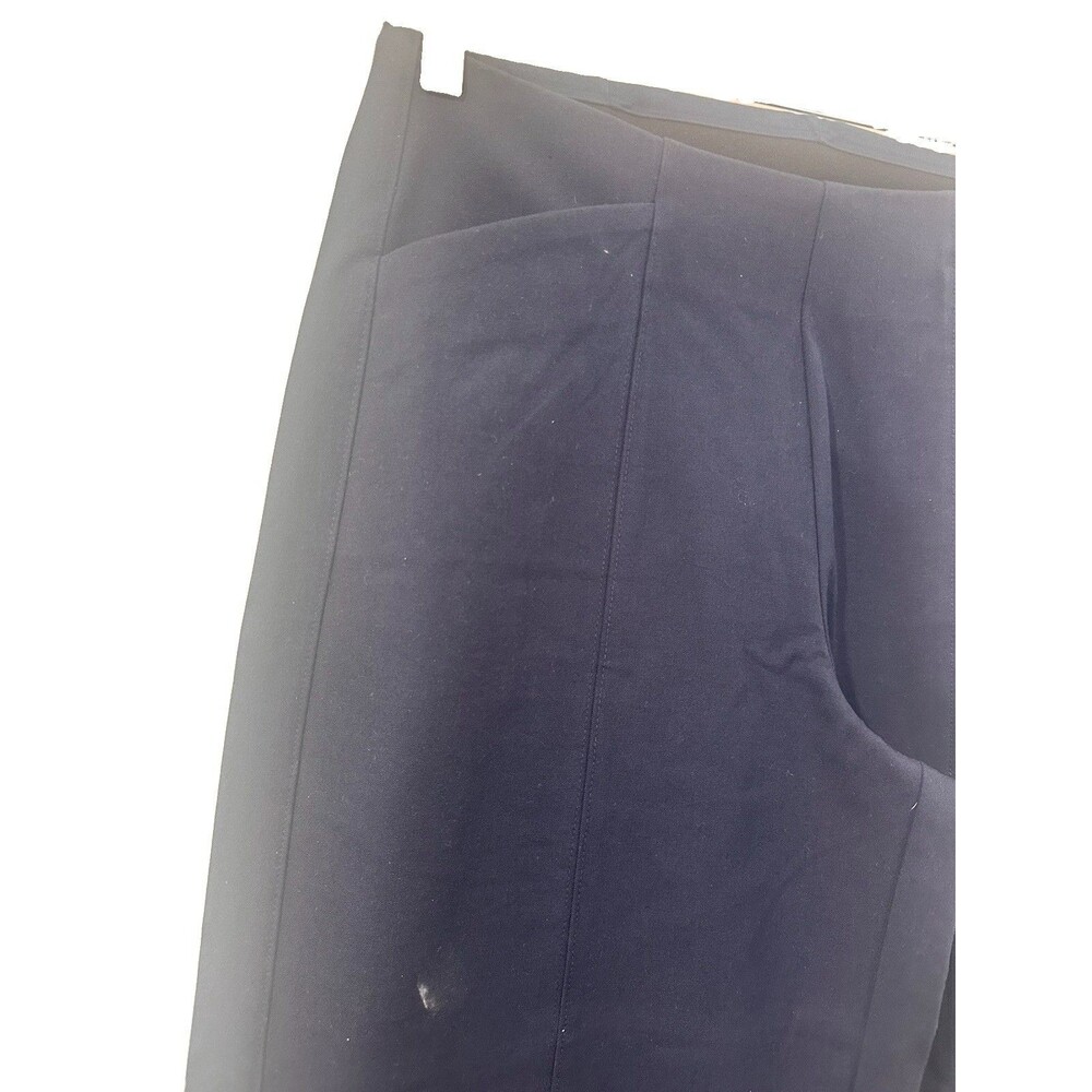 Old Navy High WaistSuper Wide-Leg Pixie Pant Navy Size Large Tall Pleated Leg - Picture 9 of 13